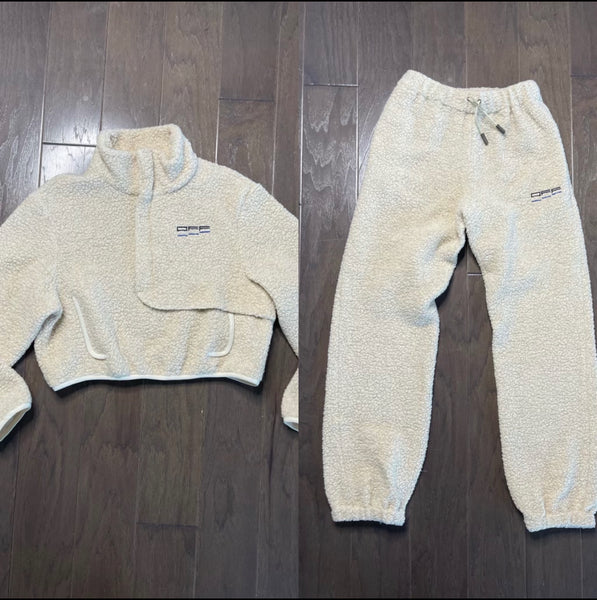 Off White Sand Two Piece Set