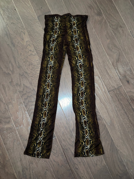 Versace silk pants